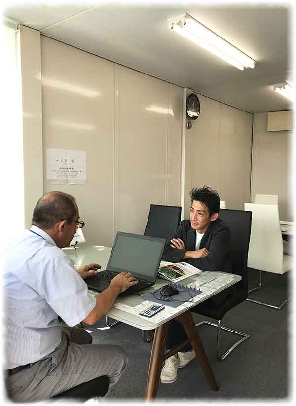商談の様子☆